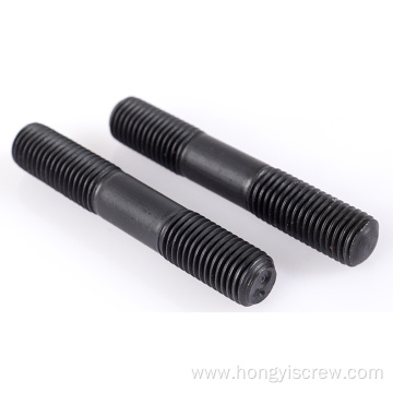 Carbon steel double ended bolt screw threaded studs